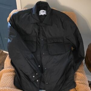 NNO7 Columbo Primaloft Padded Nylon Overshirt Jacket